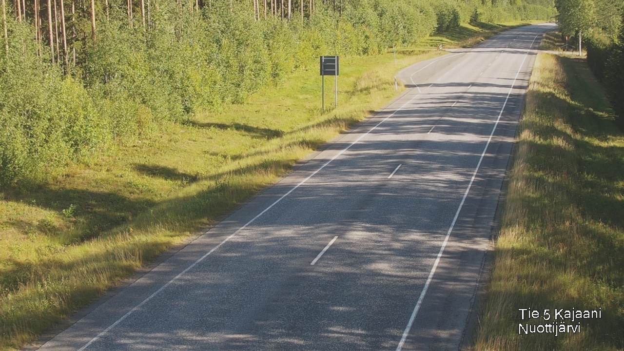 Kelikamerat Kuva Tie 5 Kajaani, Nuottijärvi, Kajaani, Kainuu