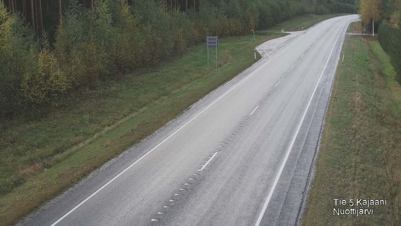 Kelikamerat Kuva Tie 5 Kajaani, Nuottijärvi, Kajaani, Kainuu