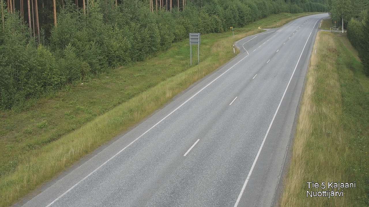 Kelikamerat Kuva Tie 5 Kajaani, Nuottijärvi, Kajaani, Kainuu