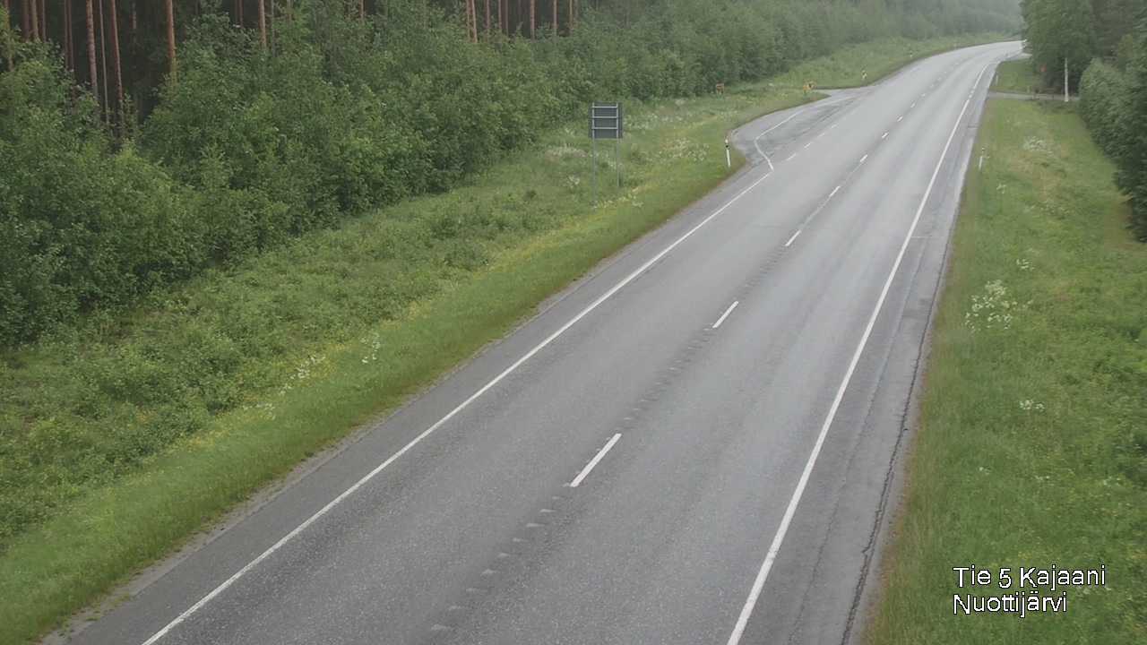 Kelikamerat Kuva Tie 5 Kajaani, Nuottijärvi, Kajaani, Kainuu
