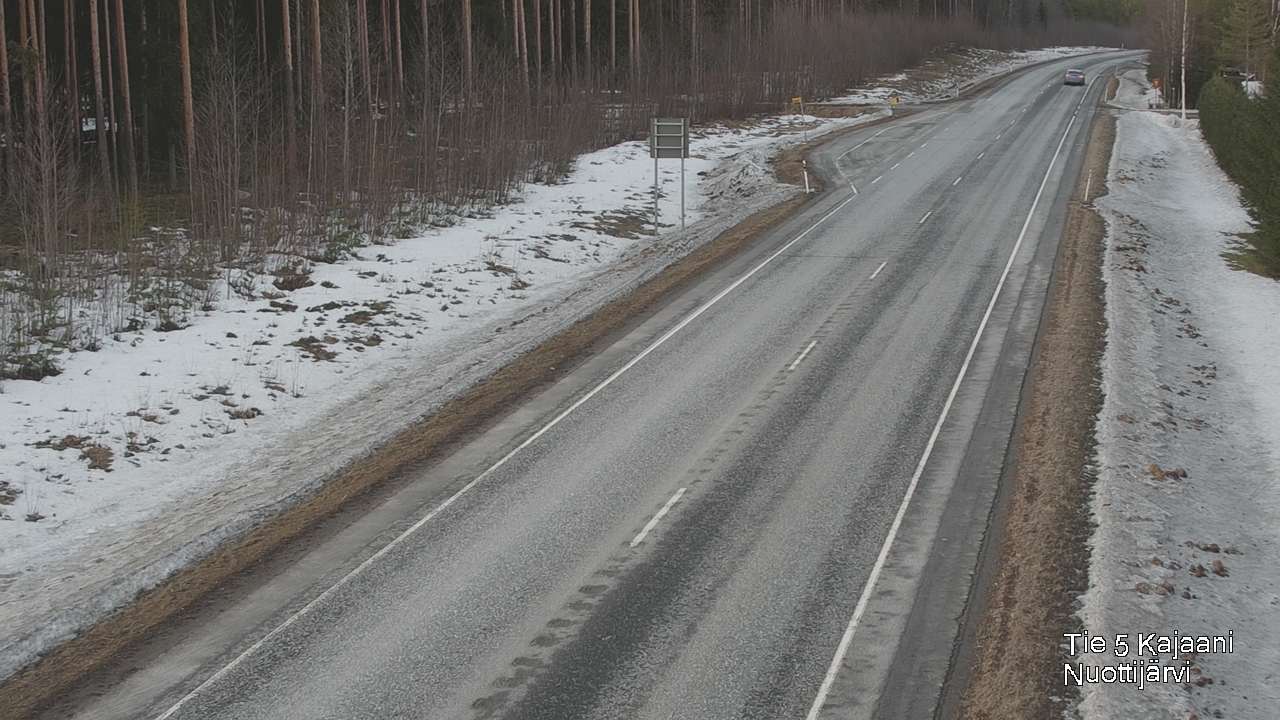 Kelikamerat Kuva Tie 5 Kajaani, Nuottijärvi, Kajaani, Kainuu