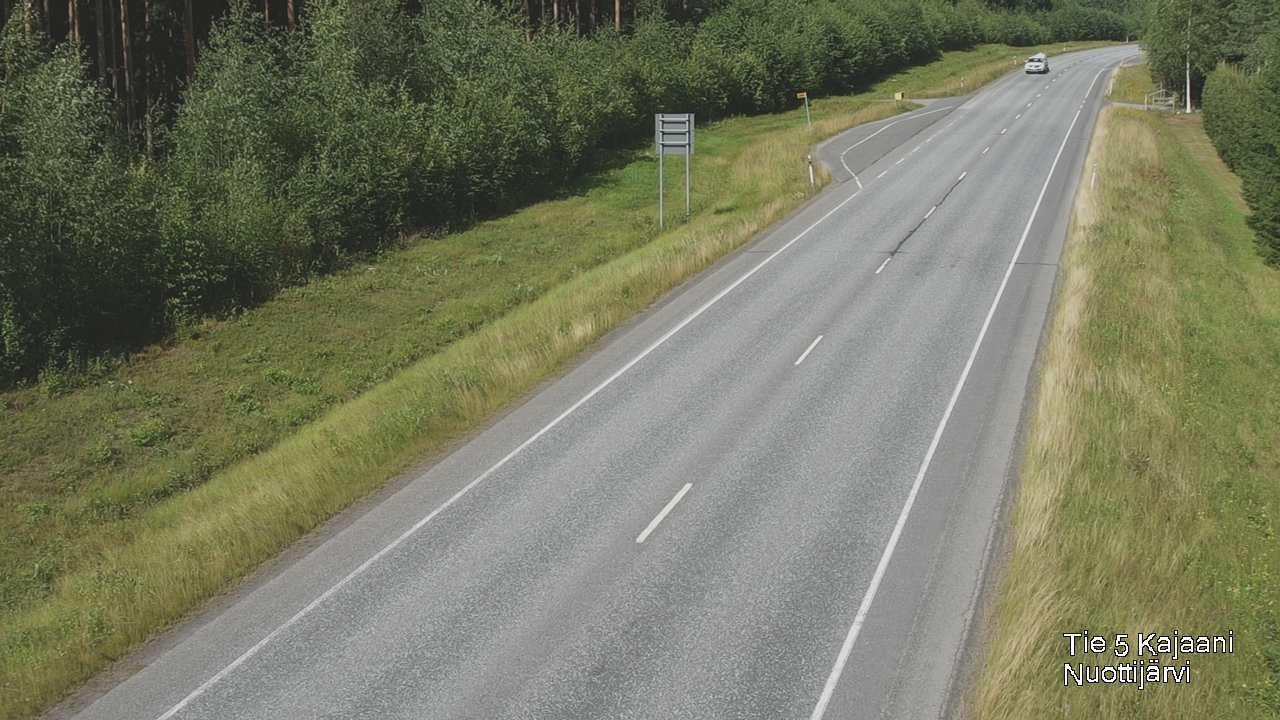 Kelikamerat Kuva Tie 5 Kajaani, Nuottijärvi, Kajaani, Kainuu