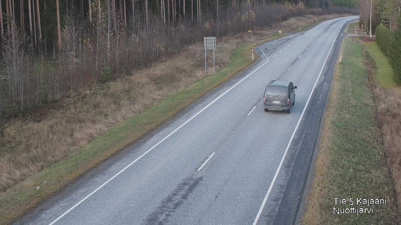 Kelikamerat Kuva Tie 5 Kajaani, Nuottijärvi, Kajaani, Kainuu