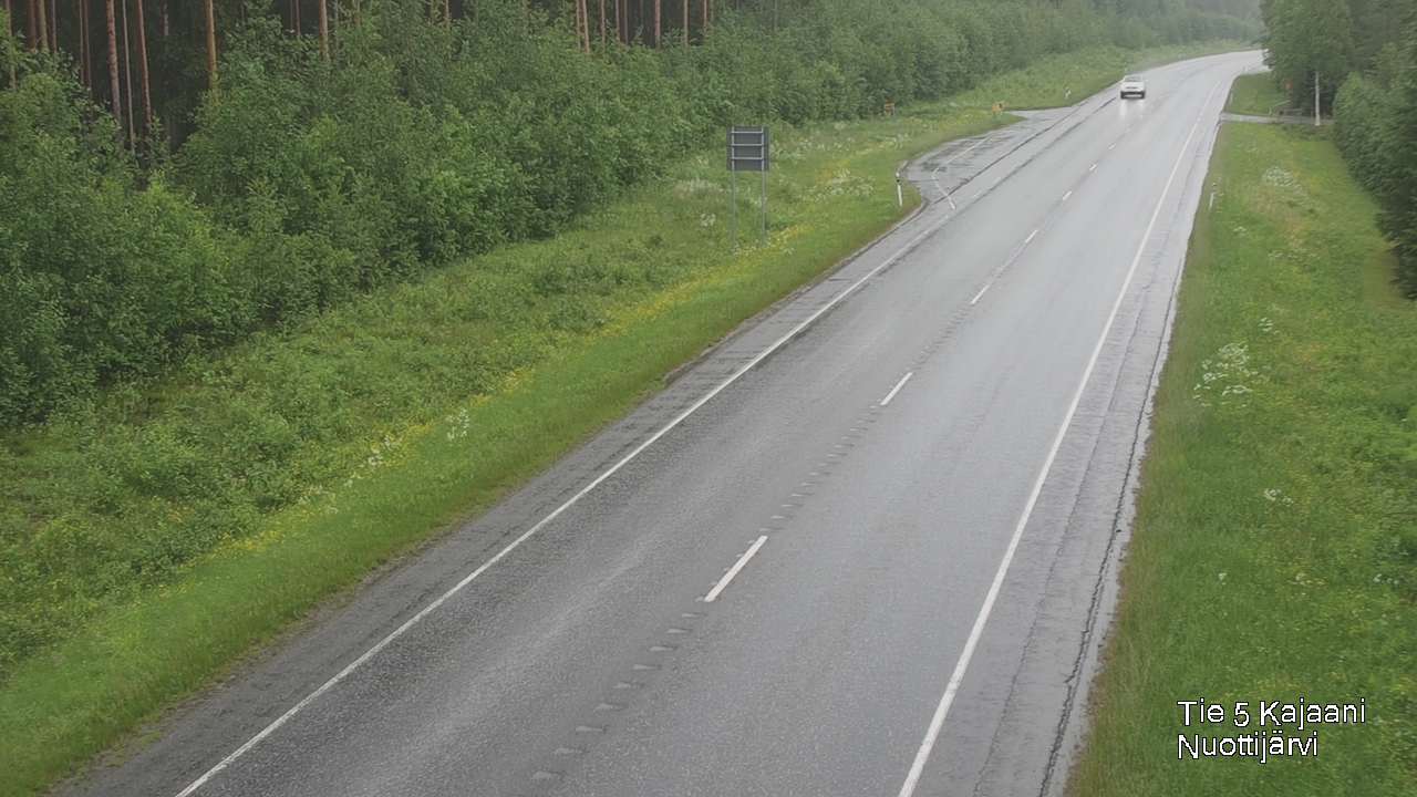 Kelikamerat Kuva Tie 5 Kajaani, Nuottijärvi, Kajaani, Kainuu
