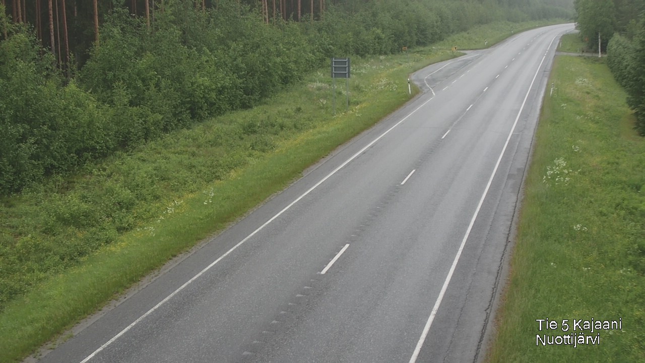 Kelikamerat Kuva Tie 5 Kajaani, Nuottijärvi, Kajaani, Kainuu
