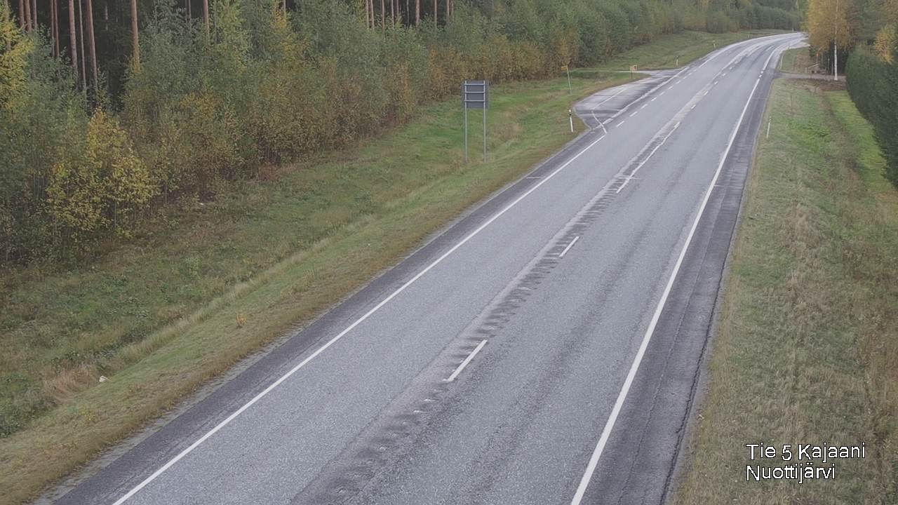 Kelikamerat Kuva Tie 5 Kajaani, Nuottijärvi, Kajaani, Kainuu