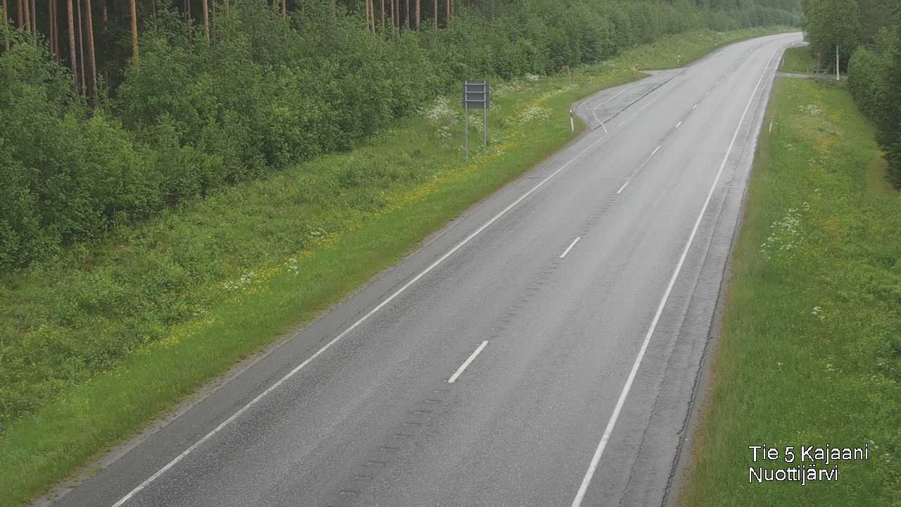 Kelikamerat Kuva Tie 5 Kajaani, Nuottijärvi, Kajaani, Kainuu