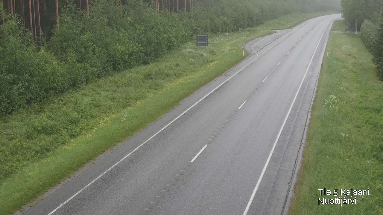 Kelikamerat Kuva Tie 5 Kajaani, Nuottijärvi, Kajaani, Kainuu