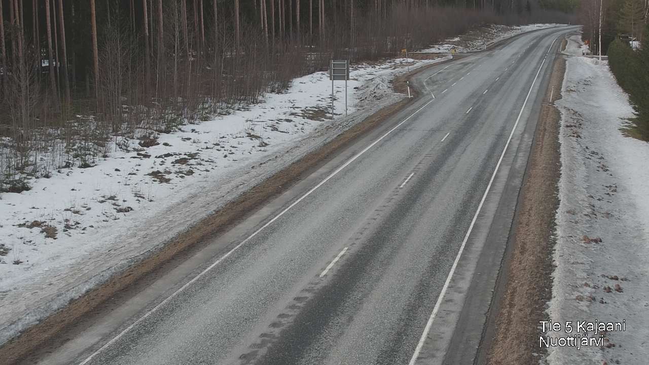 Kelikamerat Kuva Tie 5 Kajaani, Nuottijärvi, Kajaani, Kainuu