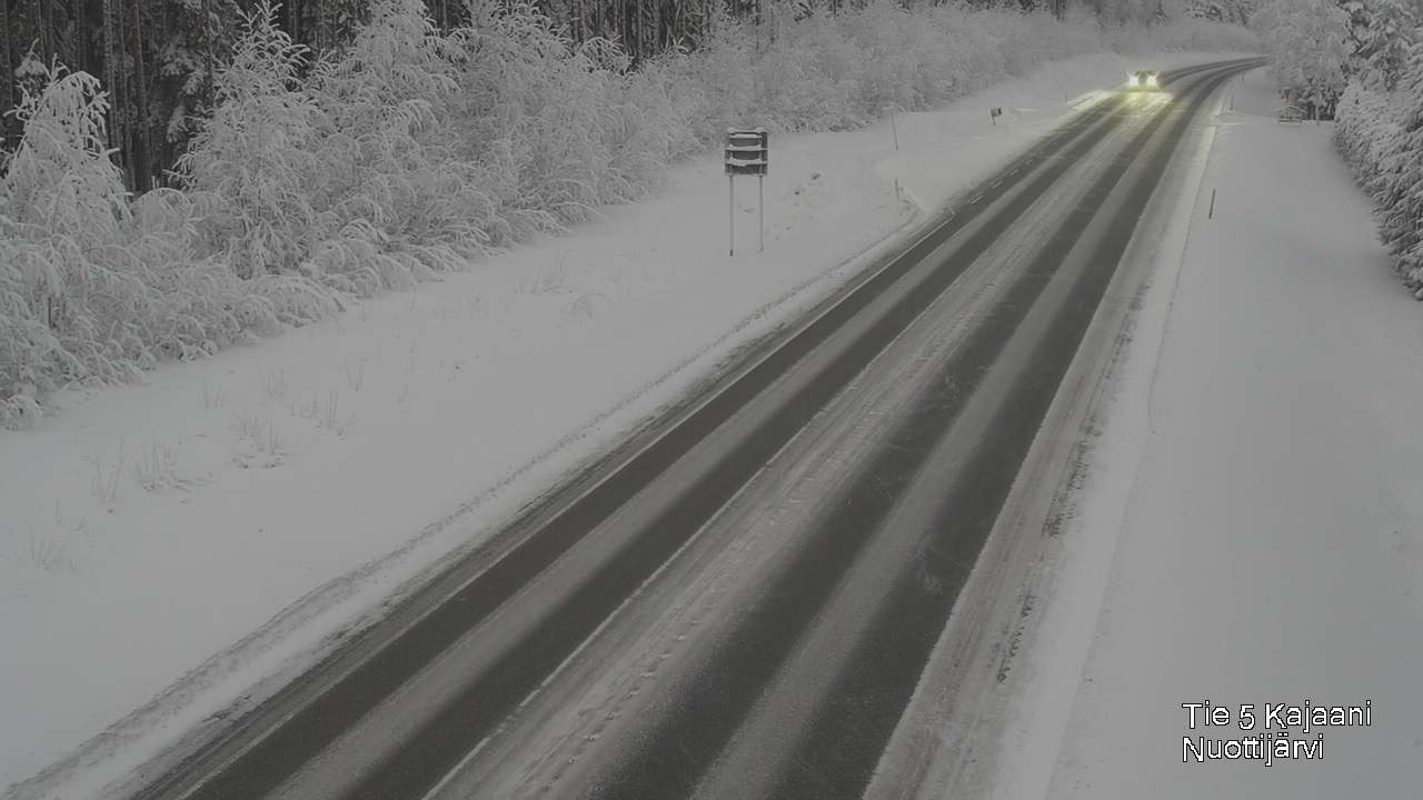 Kelikamerat Kuva Tie 5 Kajaani, Nuottijärvi, Kajaani, Kainuu
