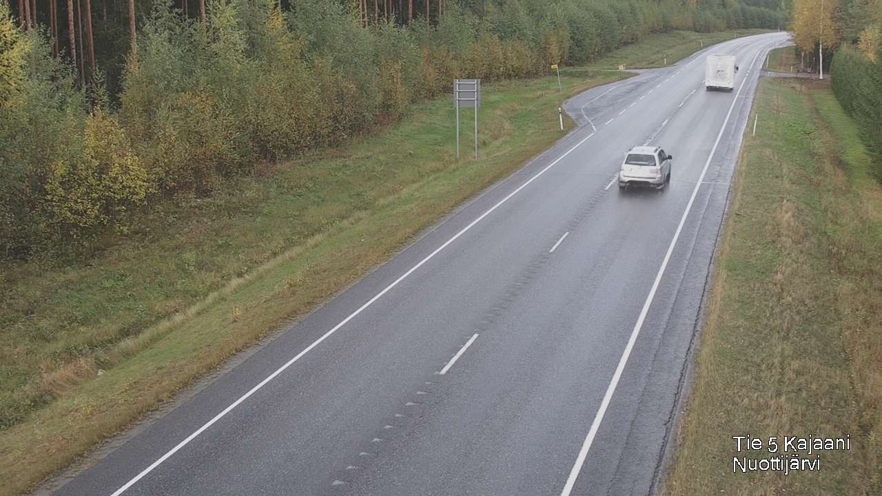 Kelikamerat Kuva Tie 5 Kajaani, Nuottijärvi, Kajaani, Kainuu