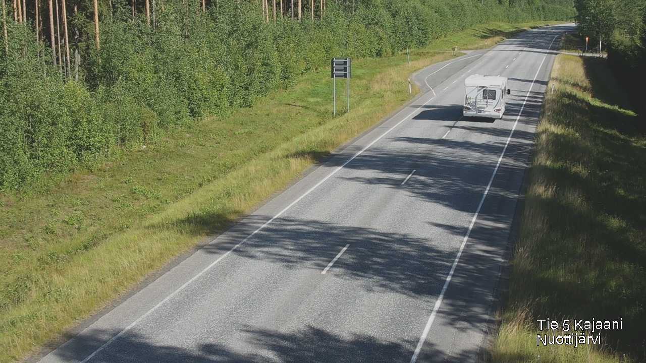 Kelikamerat Kuva Tie 5 Kajaani, Nuottijärvi, Kajaani, Kainuu