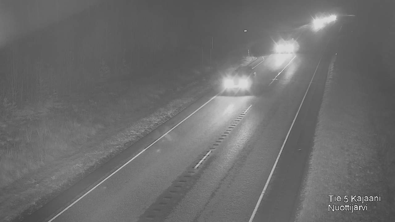 Kelikamerat Kuva Tie 5 Kajaani, Nuottijärvi, Kajaani, Kainuu