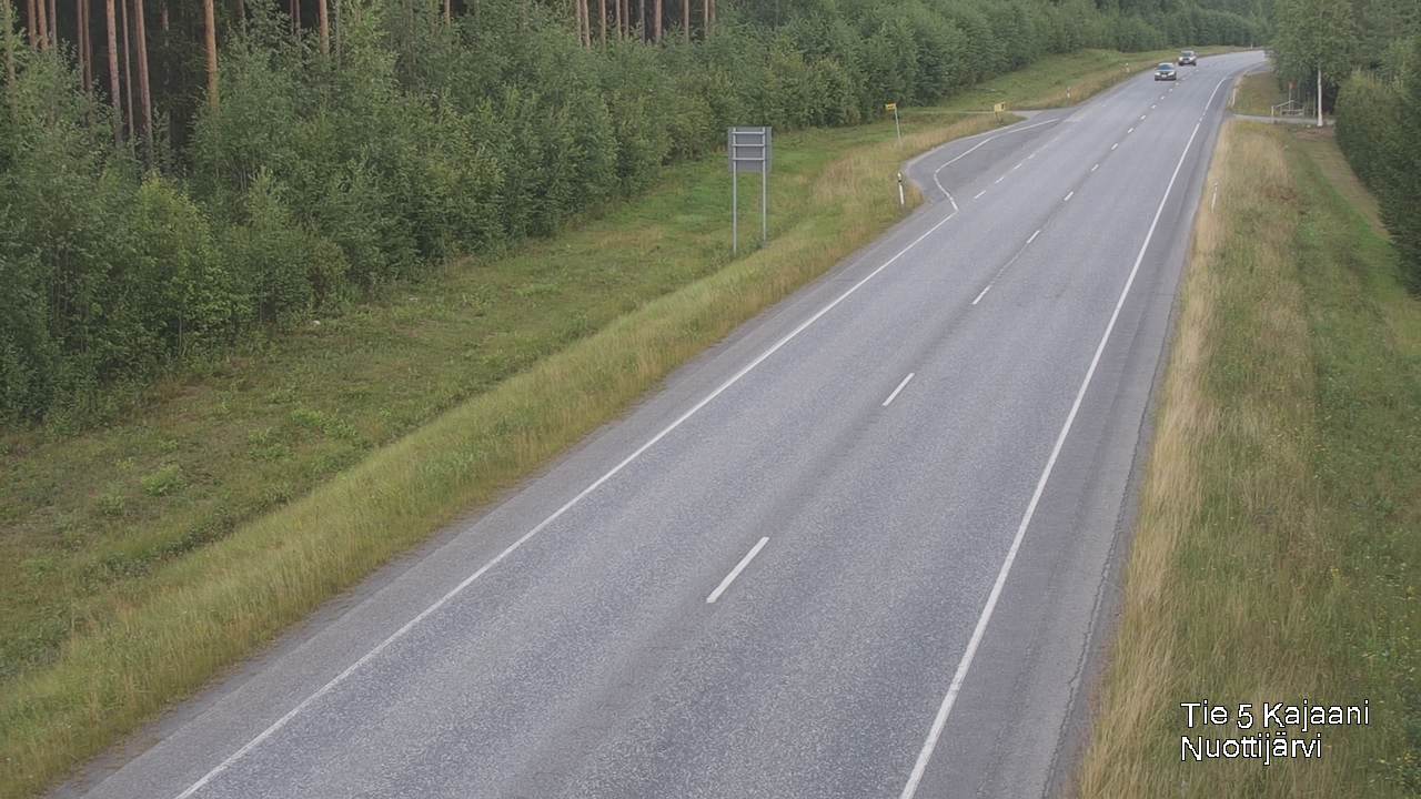 Kelikamerat Kuva Tie 5 Kajaani, Nuottijärvi, Kajaani, Kainuu