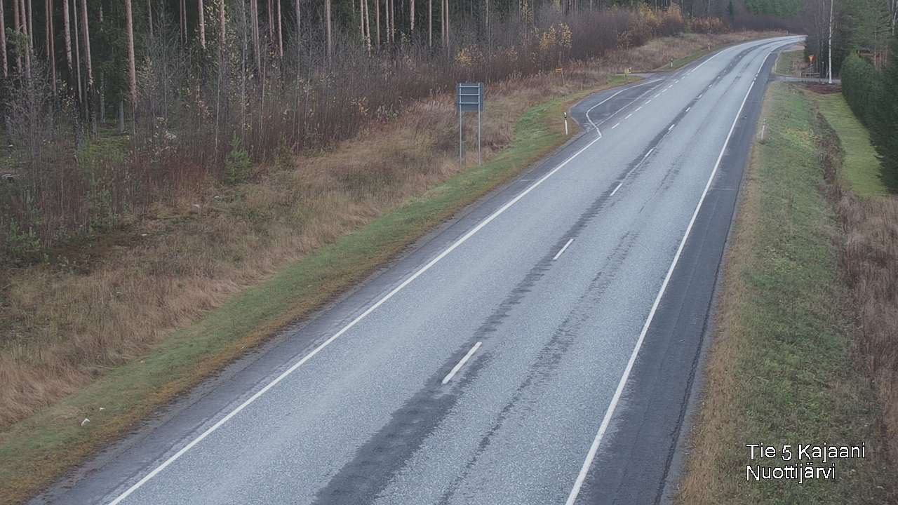 Kelikamerat Kuva Tie 5 Kajaani, Nuottijärvi, Kajaani, Kainuu