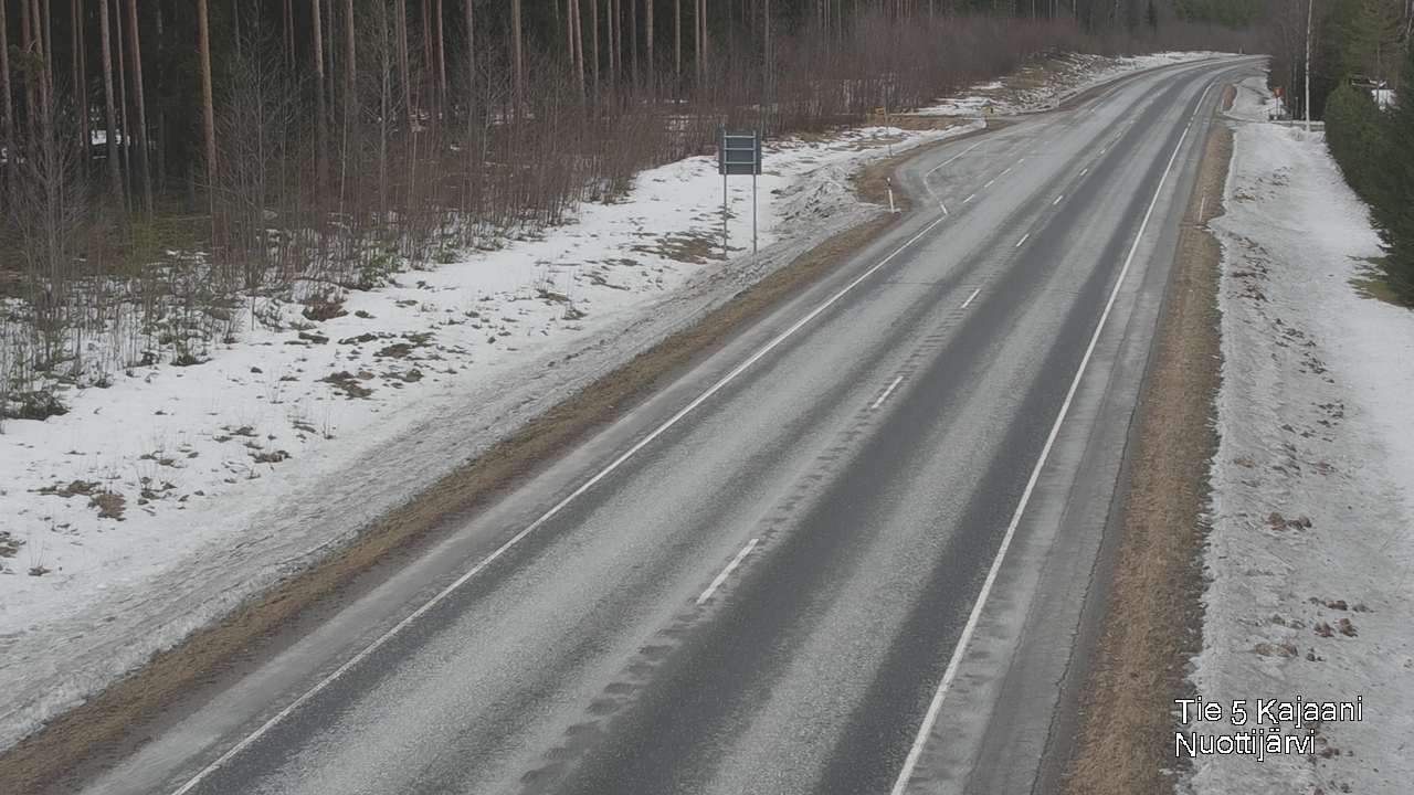 Kelikamerat Kuva Tie 5 Kajaani, Nuottijärvi, Kajaani, Kainuu