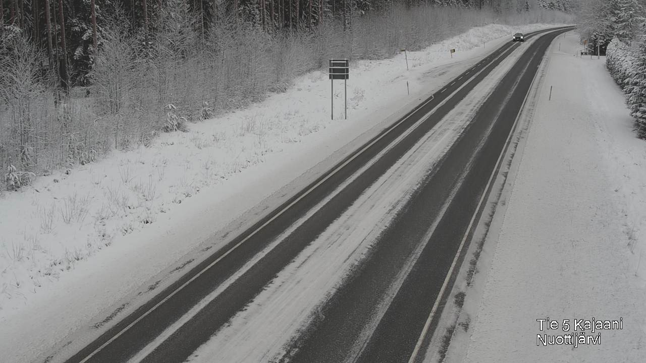 Kelikamerat Kuva Tie 5 Kajaani, Nuottijärvi, Kajaani, Kainuu