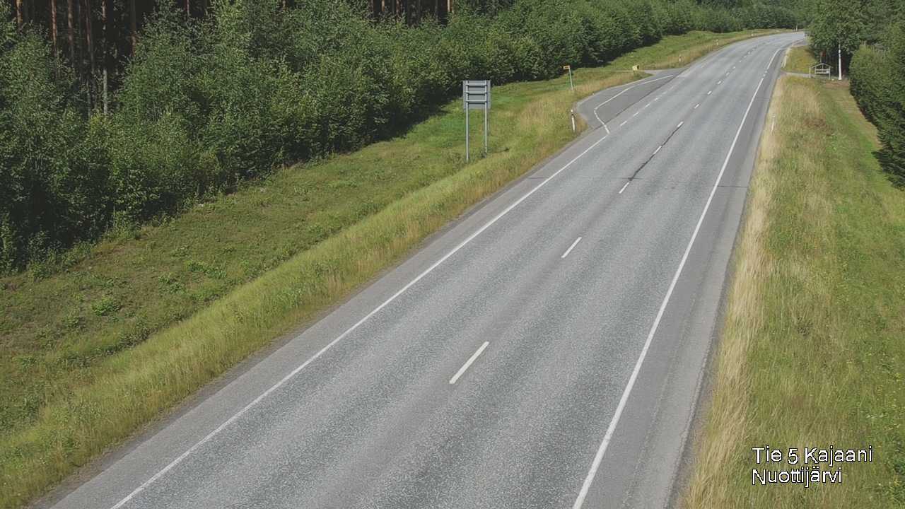 Kelikamerat Kuva Tie 5 Kajaani, Nuottijärvi, Kajaani, Kainuu