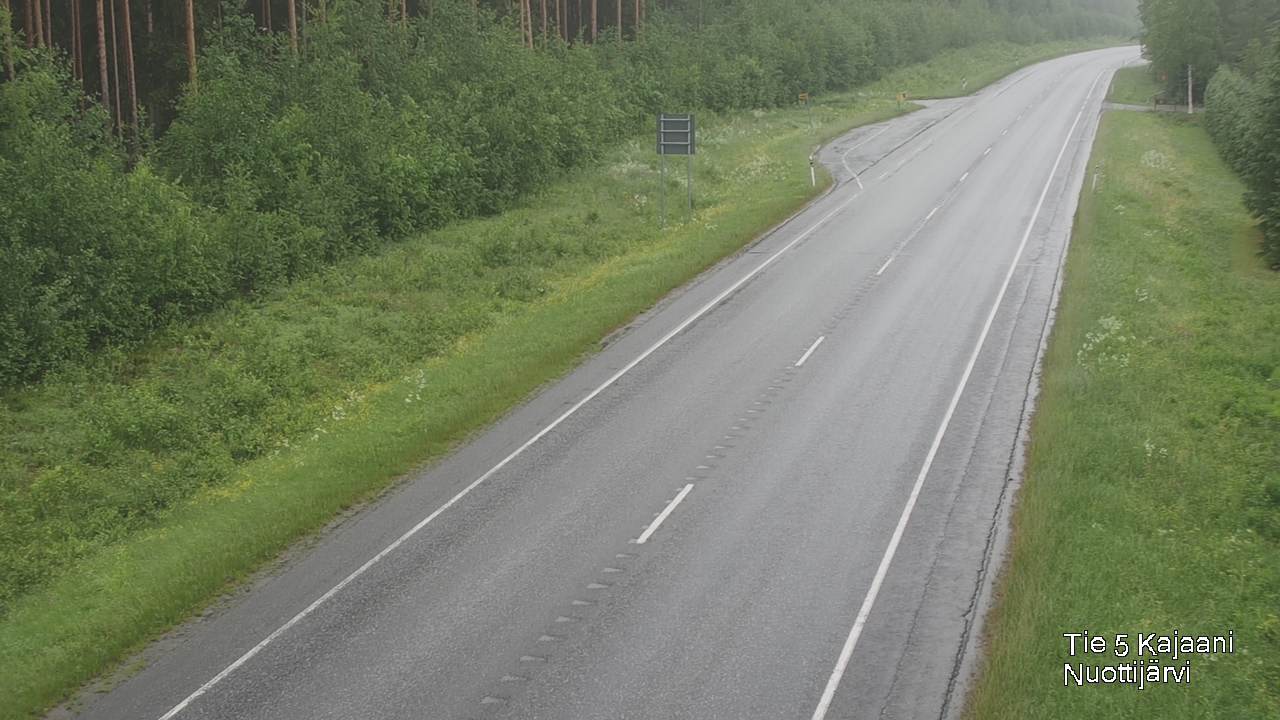 Kelikamerat Kuva Tie 5 Kajaani, Nuottijärvi, Kajaani, Kainuu