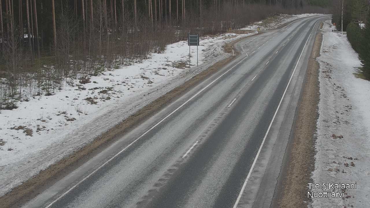 Kelikamerat Kuva Tie 5 Kajaani, Nuottijärvi, Kajaani, Kainuu
