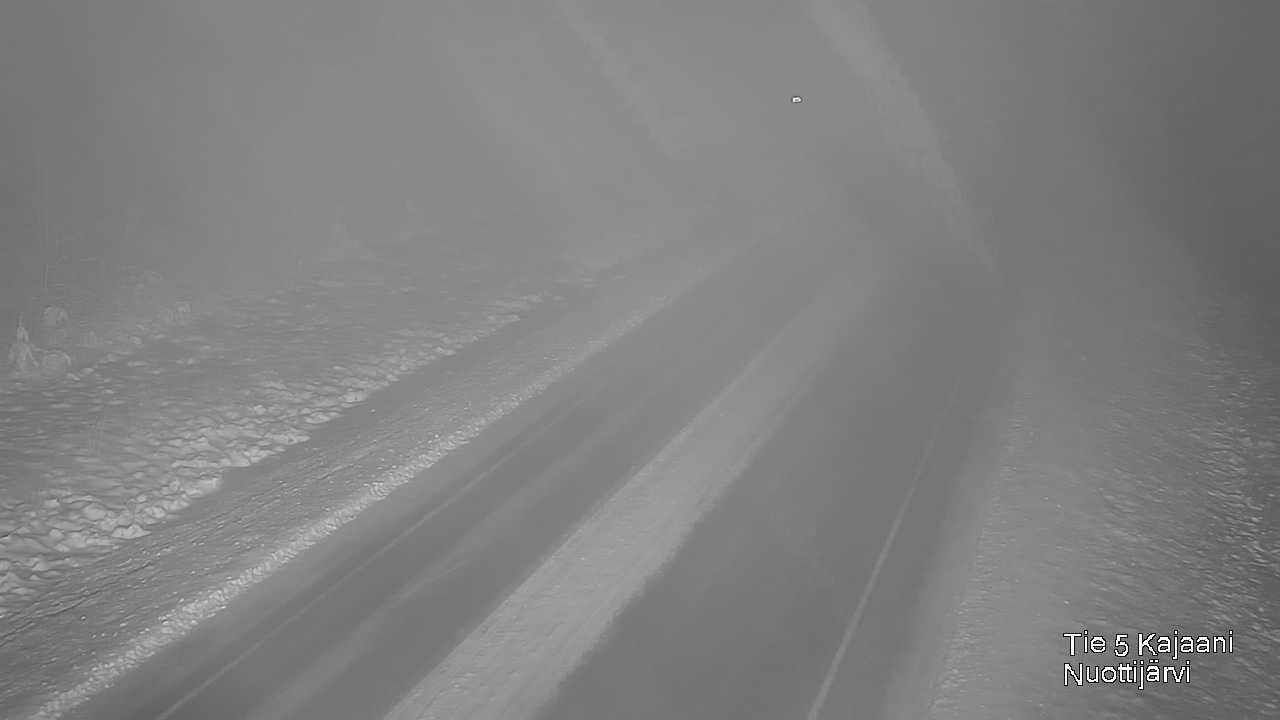 Weather Camera Image Väg 5 Kajaani, Nuottijärvi, Kajaani, Kainuu