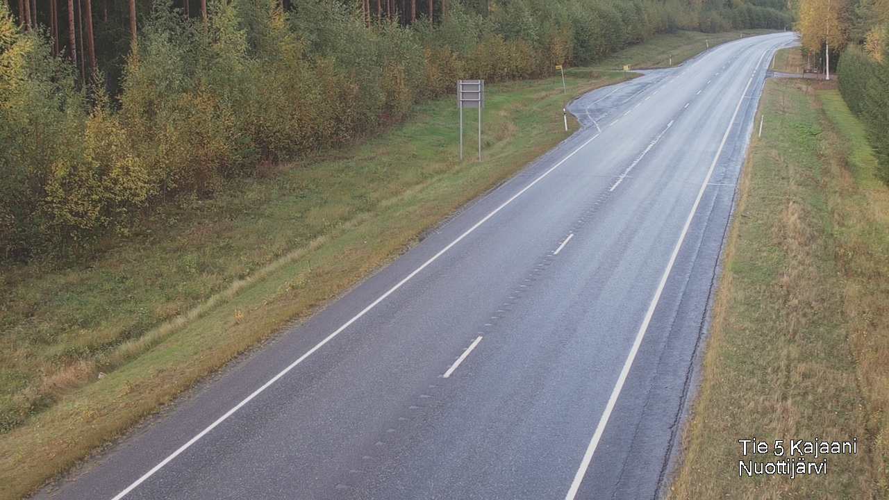 Kelikamerat Kuva Tie 5 Kajaani, Nuottijärvi, Kajaani, Kainuu