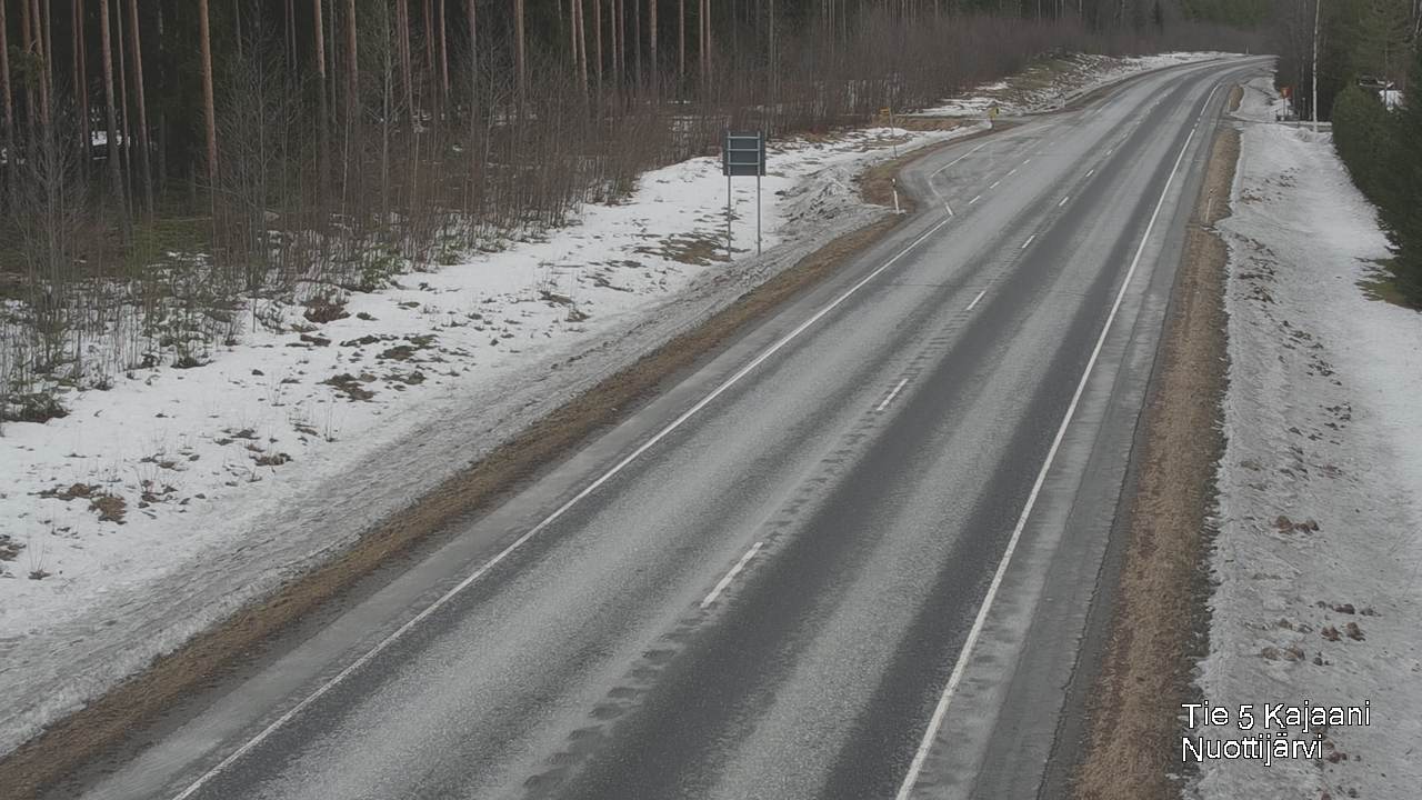 Kelikamerat Kuva Tie 5 Kajaani, Nuottijärvi, Kajaani, Kainuu