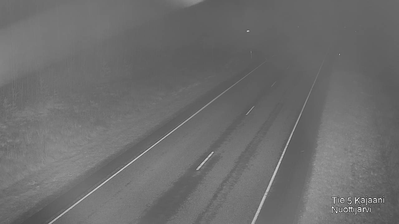 Kelikamerat Kuva Tie 5 Kajaani, Nuottijärvi, Kajaani, Kainuu