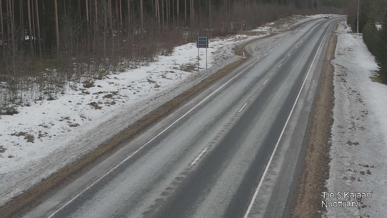 Kelikamerat Kuva Tie 5 Kajaani, Nuottijärvi, Kajaani, Kainuu