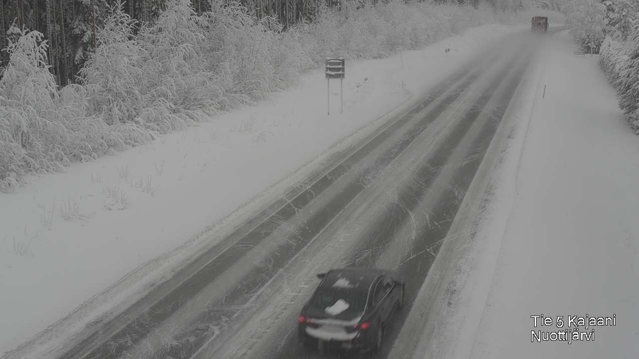 Kelikamerat Kuva Tie 5 Kajaani, Nuottijärvi, Kajaani, Kainuu