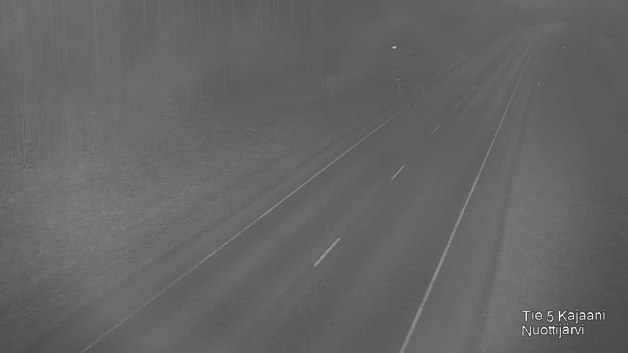 Kelikamerat Kuva Tie 5 Kajaani, Nuottijärvi, Kajaani, Kainuu