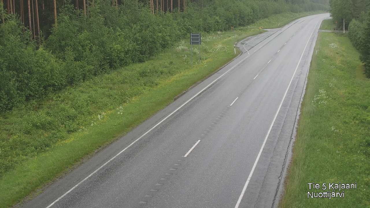 Kelikamerat Kuva Tie 5 Kajaani, Nuottijärvi, Kajaani, Kainuu