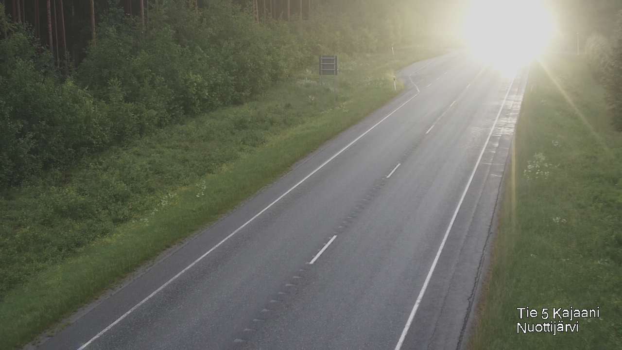 Kelikamerat Kuva Tie 5 Kajaani, Nuottijärvi, Kajaani, Kainuu