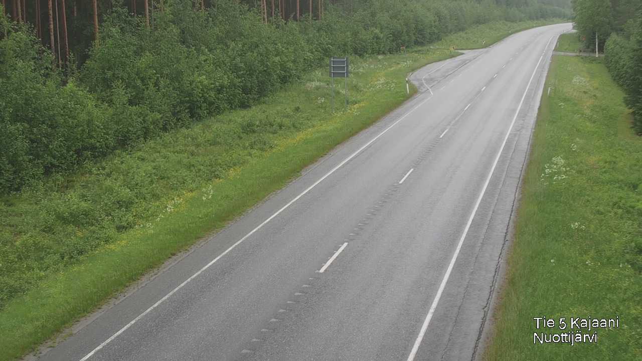 Kelikamerat Kuva Tie 5 Kajaani, Nuottijärvi, Kajaani, Kainuu
