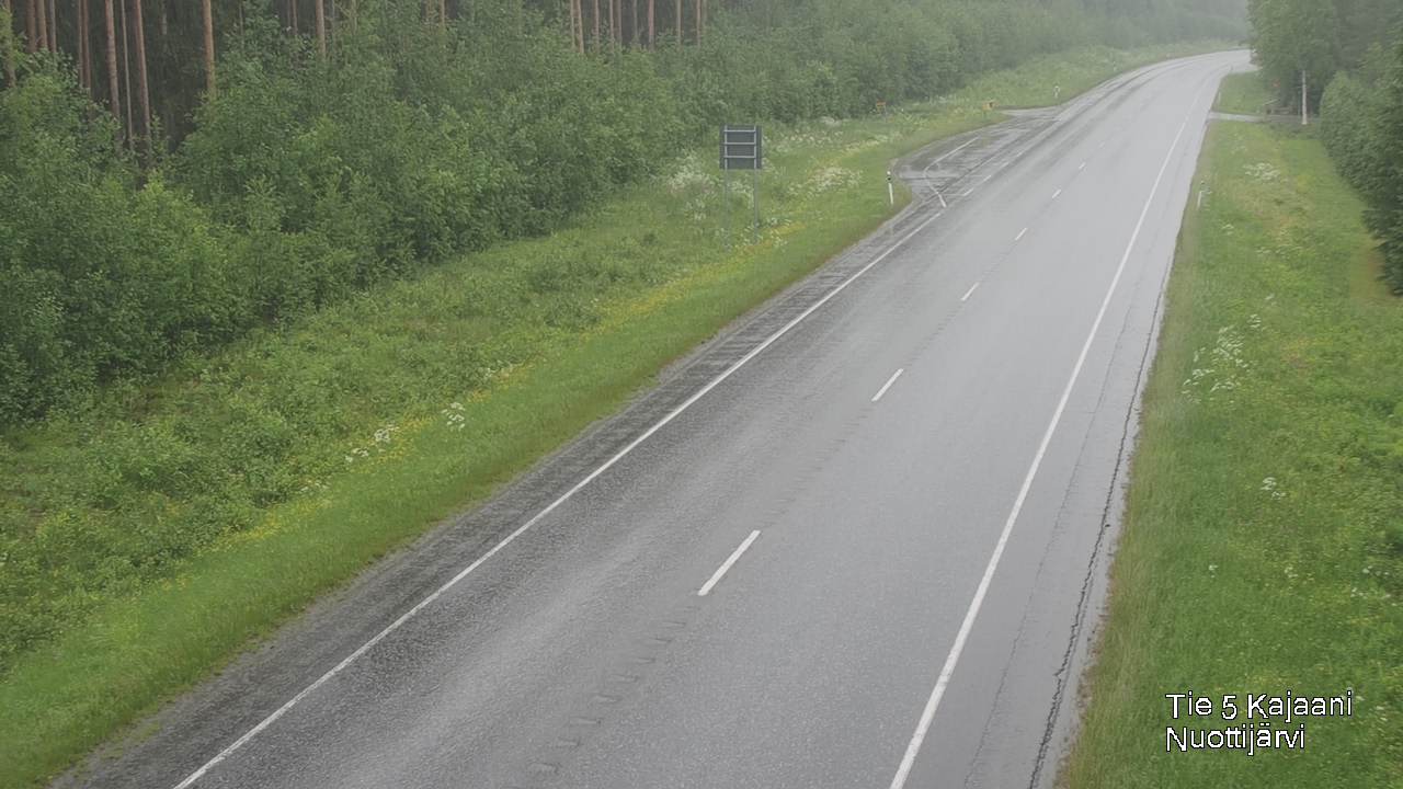 Kelikamerat Kuva Tie 5 Kajaani, Nuottijärvi, Kajaani, Kainuu