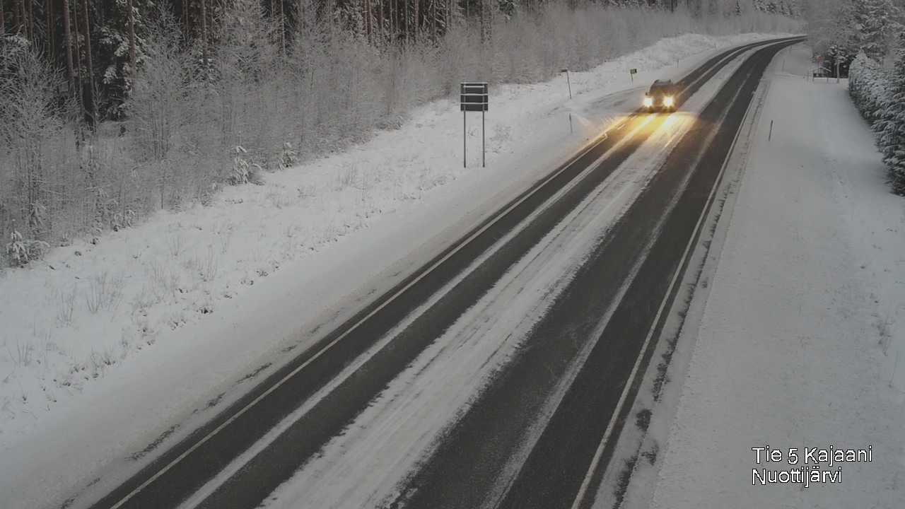 Kelikamerat Kuva Tie 5 Kajaani, Nuottijärvi, Kajaani, Kainuu