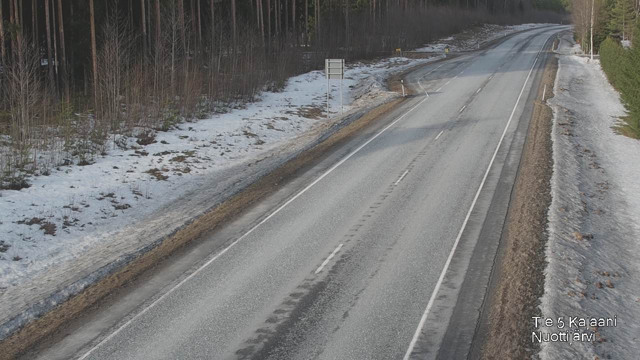 Kelikamerat Kuva Tie 5 Kajaani, Nuottijärvi, Kajaani, Kainuu