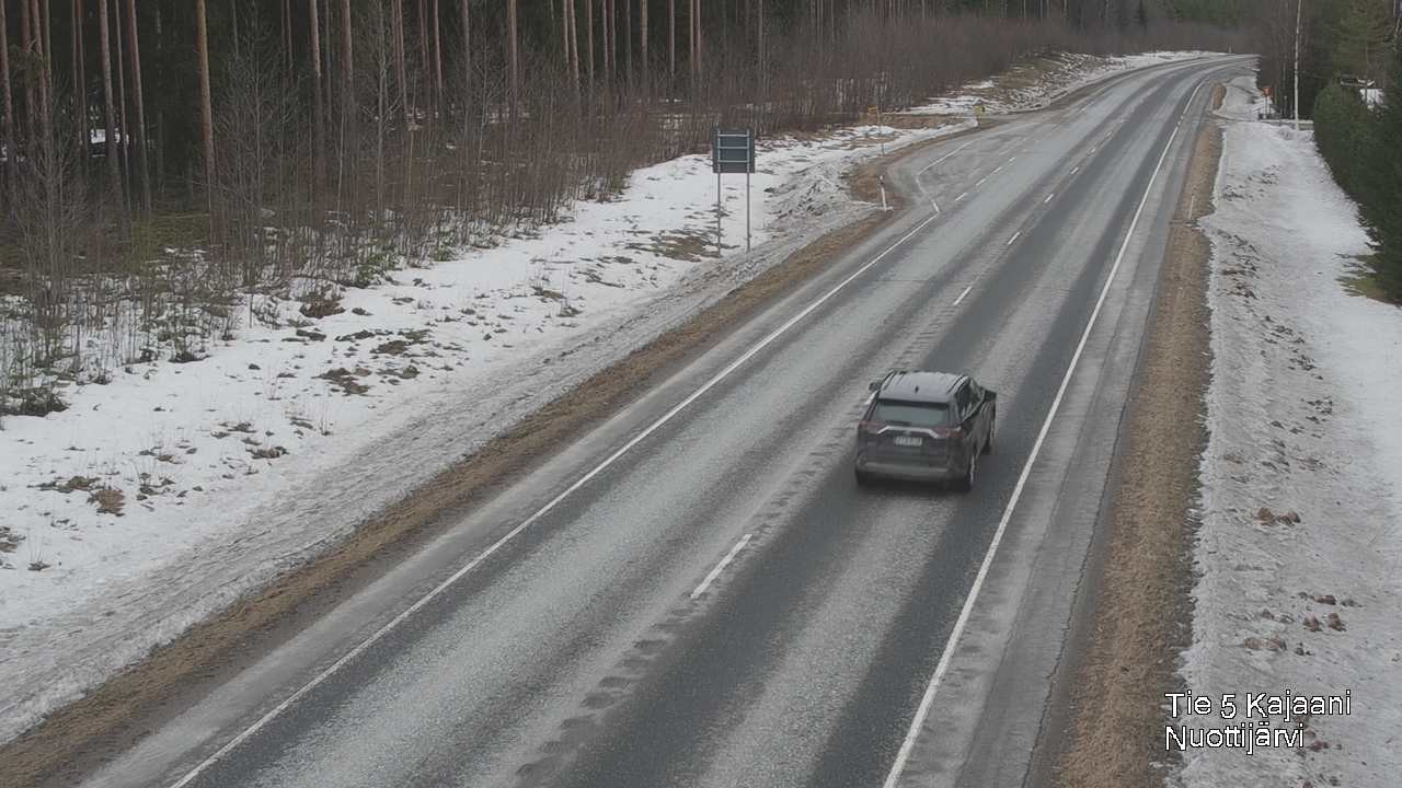 Kelikamerat Kuva Tie 5 Kajaani, Nuottijärvi, Kajaani, Kainuu