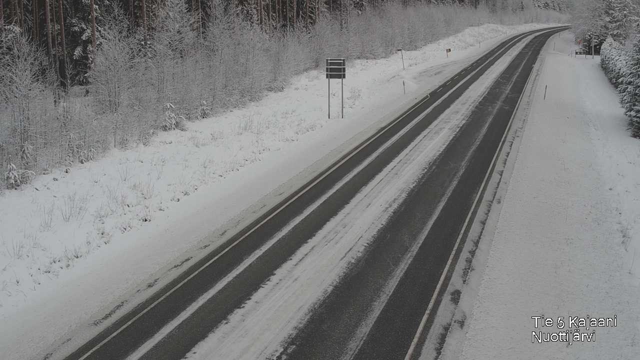 Kelikamerat Kuva Tie 5 Kajaani, Nuottijärvi, Kajaani, Kainuu