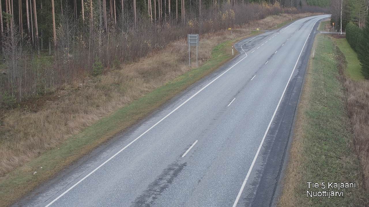 Kelikamerat Kuva Tie 5 Kajaani, Nuottijärvi, Kajaani, Kainuu