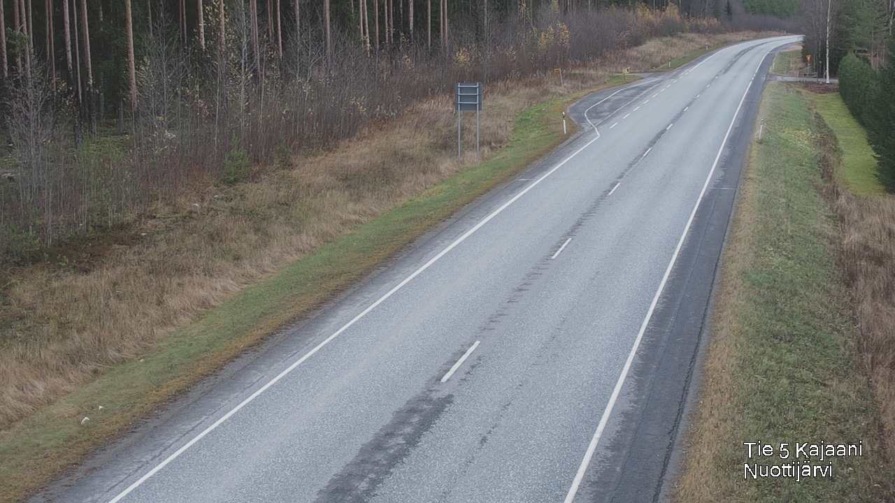 Kelikamerat Kuva Tie 5 Kajaani, Nuottijärvi, Kajaani, Kainuu