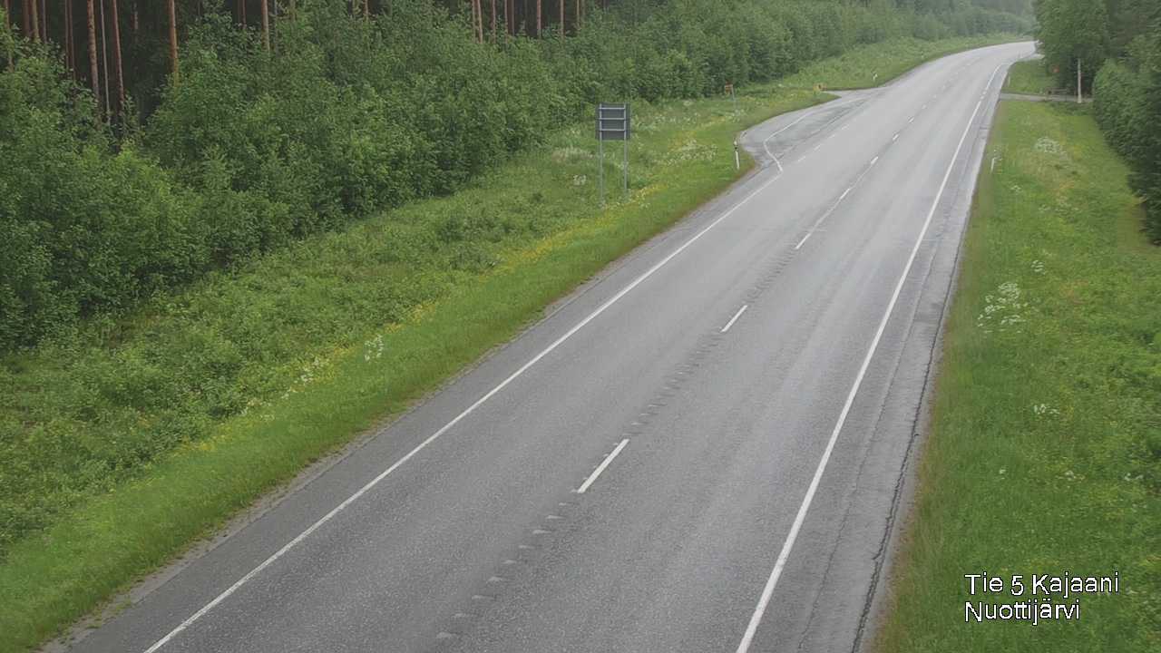 Kelikamerat Kuva Tie 5 Kajaani, Nuottijärvi, Kajaani, Kainuu