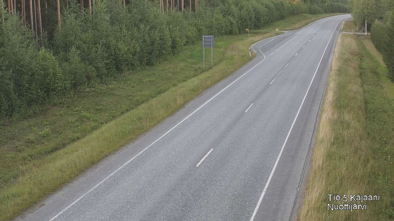 Kelikamerat Kuva Tie 5 Kajaani, Nuottijärvi, Kajaani, Kainuu