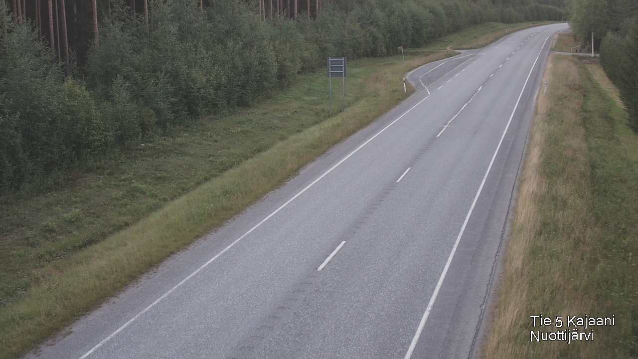 Kelikamerat Kuva Tie 5 Kajaani, Nuottijärvi, Kajaani, Kainuu