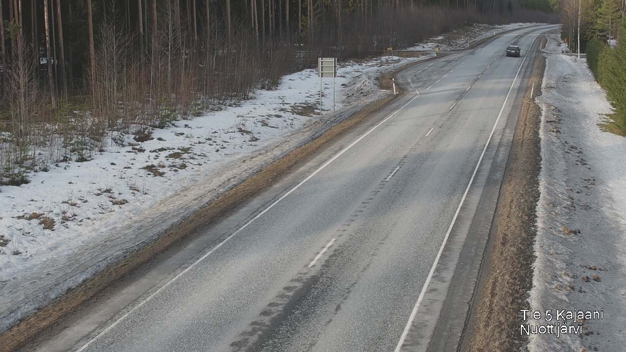 Kelikamerat Kuva Tie 5 Kajaani, Nuottijärvi, Kajaani, Kainuu