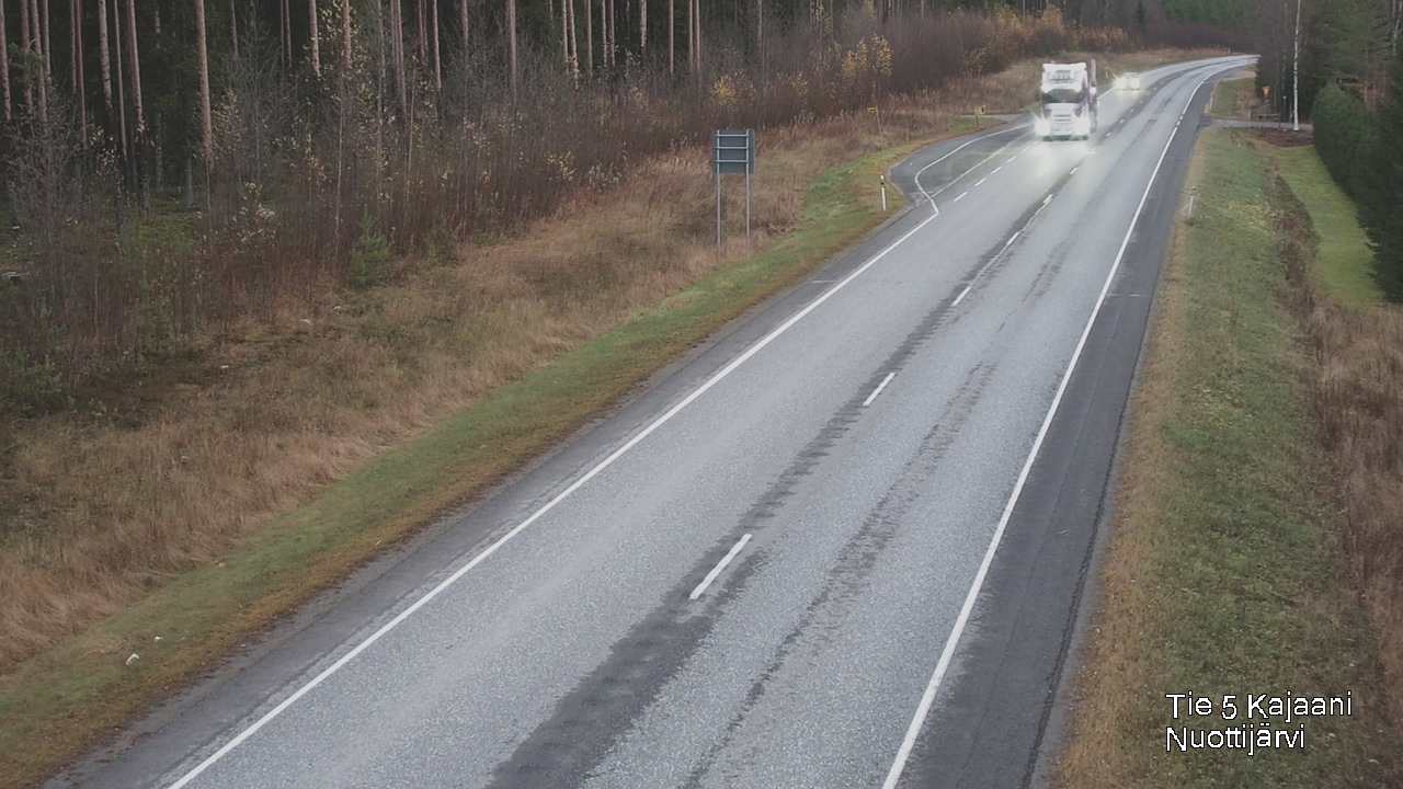 Kelikamerat Kuva Tie 5 Kajaani, Nuottijärvi, Kajaani, Kainuu