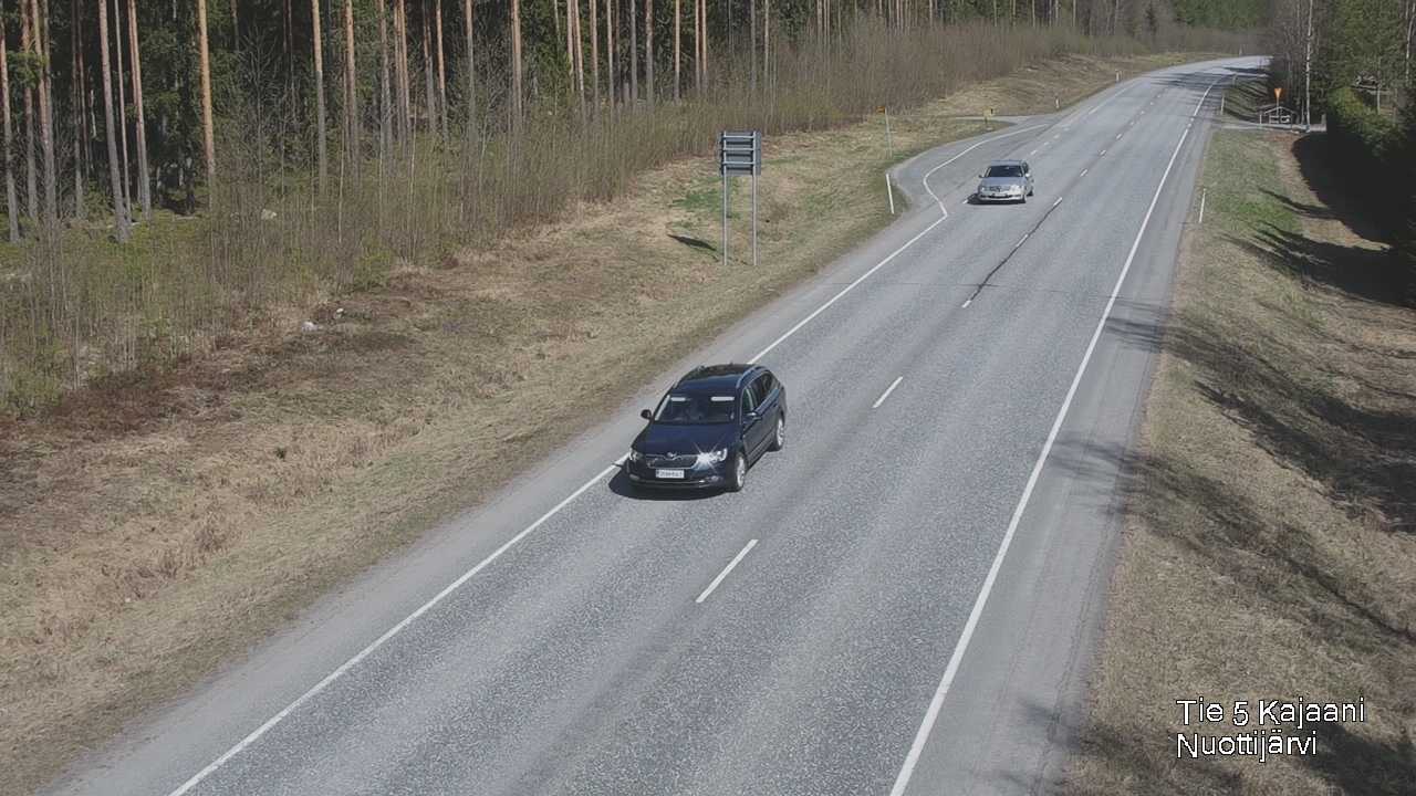 Kelikamerat Kuva Tie 5 Kajaani, Nuottijärvi, Kajaani, Kainuu