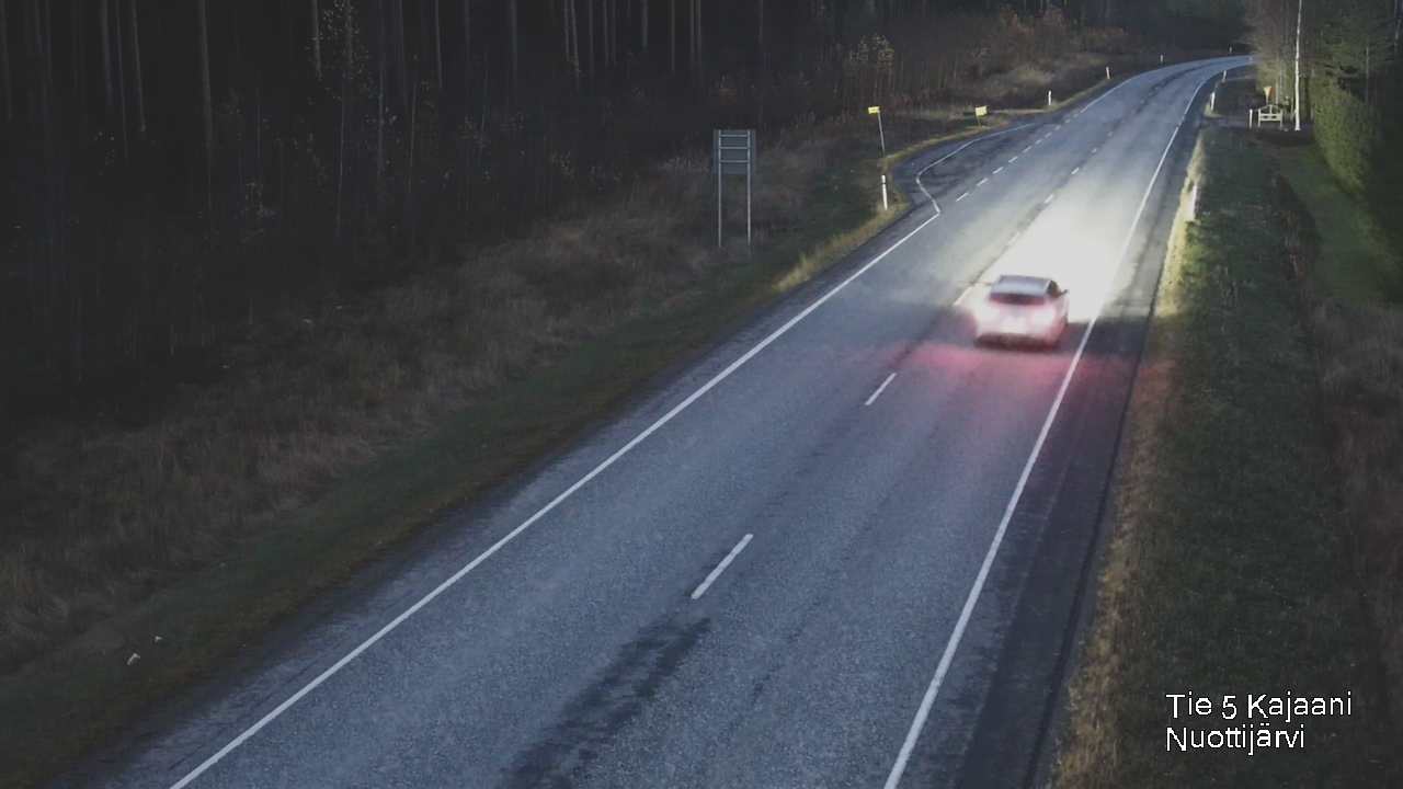 Kelikamerat Kuva Tie 5 Kajaani, Nuottijärvi, Kajaani, Kainuu