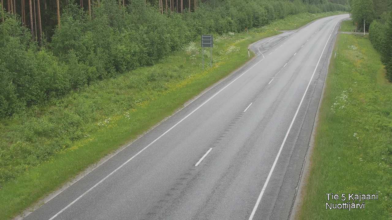 Kelikamerat Kuva Tie 5 Kajaani, Nuottijärvi, Kajaani, Kainuu