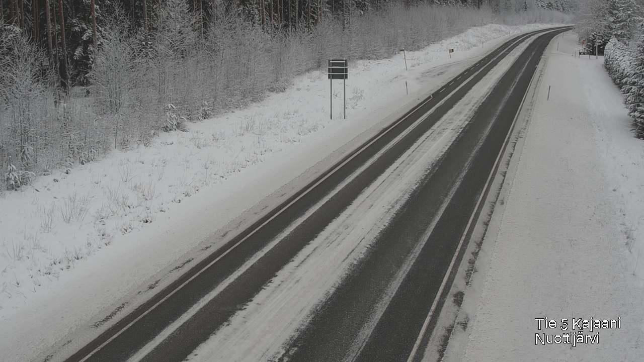 Kelikamerat Kuva Tie 5 Kajaani, Nuottijärvi, Kajaani, Kainuu